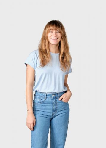 (w) T-Shirt Klitmöller Sigrid light blue