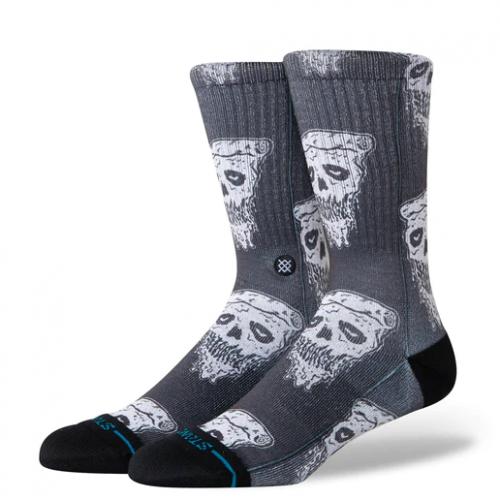 Socken Stance Pizza Face white