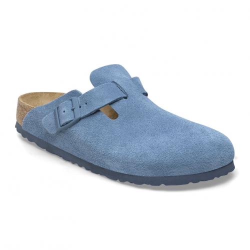 (w) Sandale Birkenstock Boston LEVE elemental blue