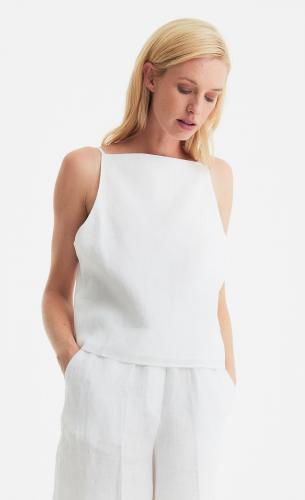 (w) Top iheart Christa 1 white