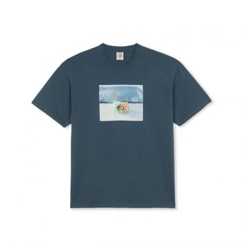 T-Shirt Polar Dead Flowers grey blue