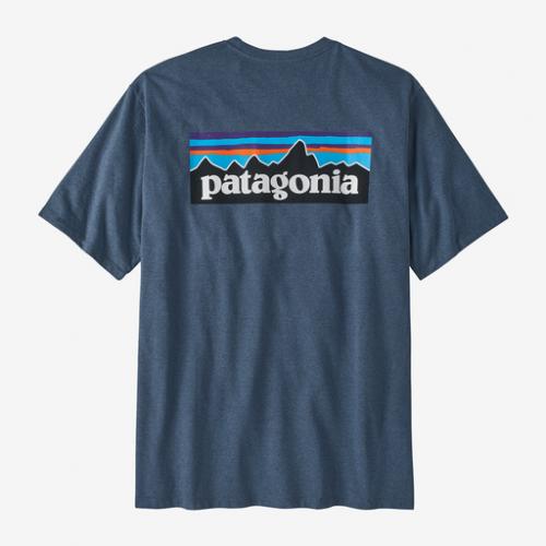 T-Shirt Patagonia P-6 Responsibili utility blue