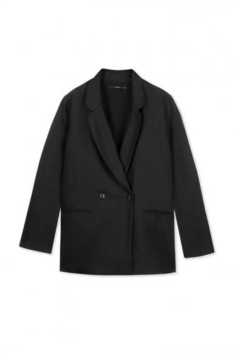 (w) Blazer Aveny Harper Linen black 