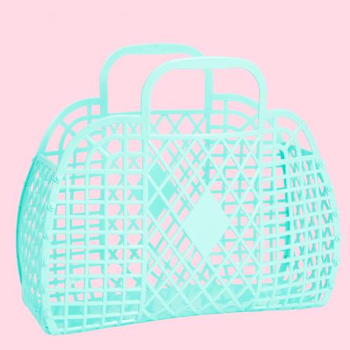 (w) Retro Basket LARGE seafoam/mont 