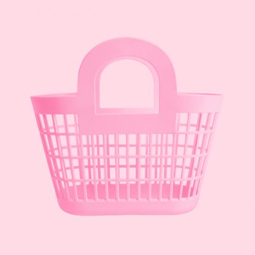 (w) Rosie Basket bubblegum pink