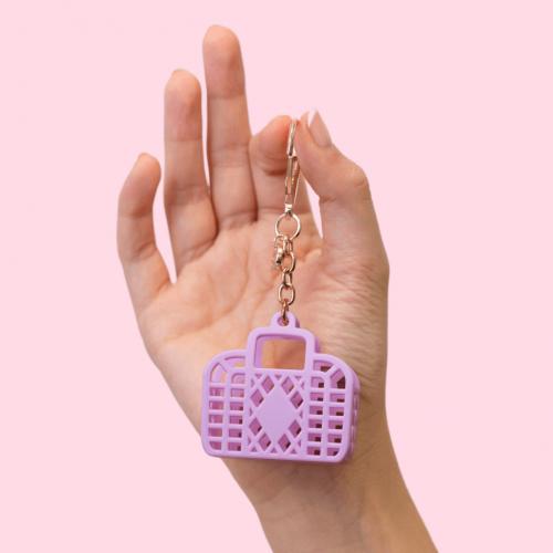 (w) Bag Charms Retro lilac