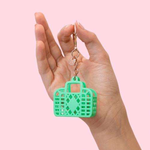 (w) Bag Charms Retro green 