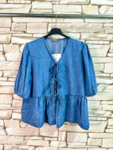 (w) Bluse Schleife 6343 jeans 