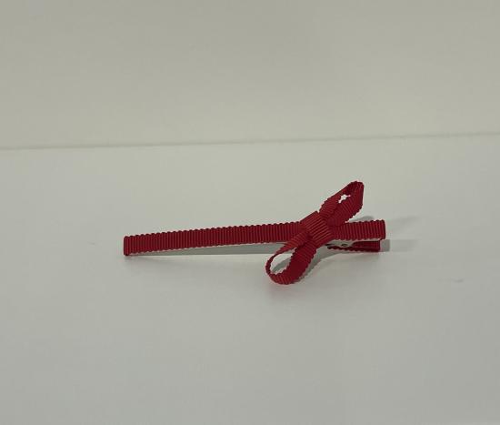 (w) Clip Bow red