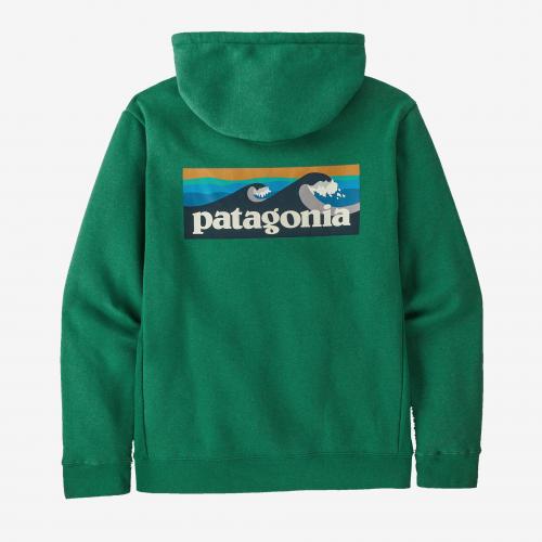 Hooded Patagonia Boardshort Logo Uprisal gather green