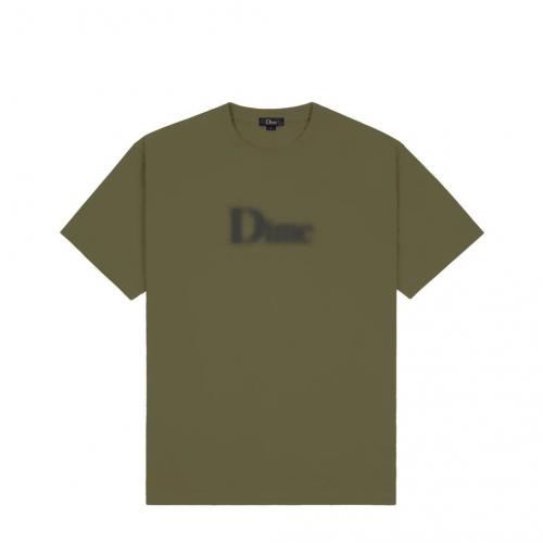 T-Shirt Dime Classic Blurry dark olive