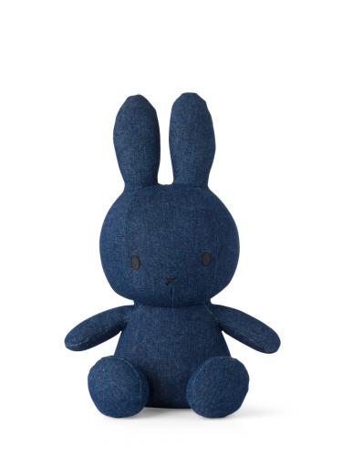 Miffy Sitting Raw Denim 23cm