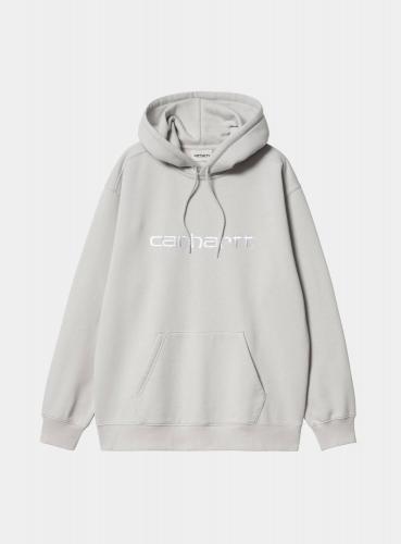 (w) Hooded Carhartt WIP basalt white