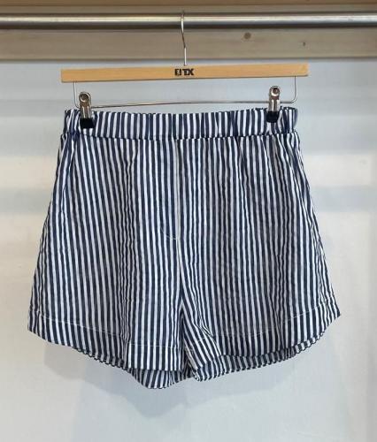 (w) Shorts 23760 gestreift bleu fonce 