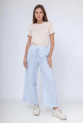 (w) Pant Willow striped blau