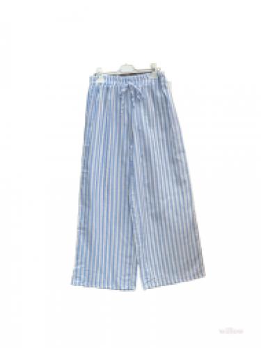 (w) Pant Willow striped hellblau