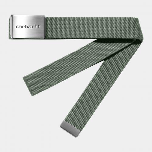 Grtel Carhartt WIP Clip Belt Chrome park