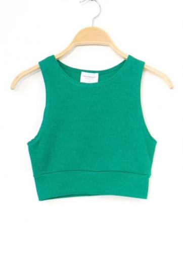 (w) Top Lilou vert