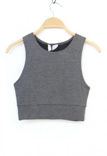 (w) Top Lilou gris