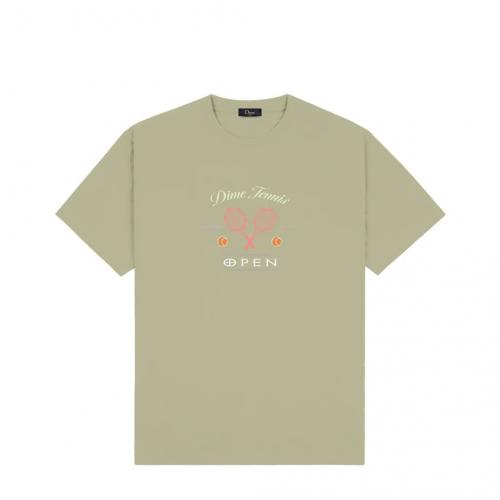 T-Shirt Dime Court warm khaki