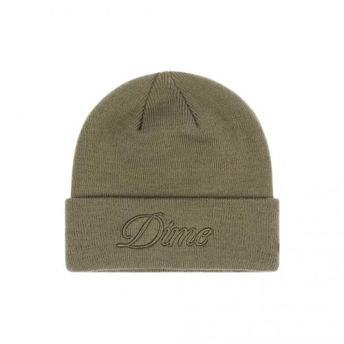 Mtze Dime Cursive military green
