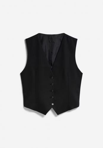 (w) Weste Armedangels Sineriaa black