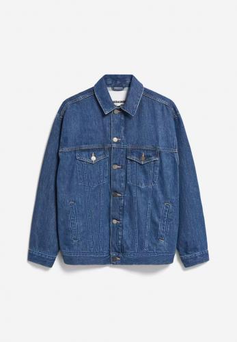 (w) Jeansjacke Armedangels Velitaa Oversized dark salty blue