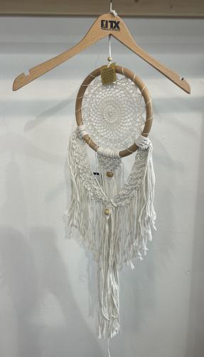 Dreamcatcher Makrame Holz 22cm 