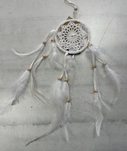 Dreamcatcher Mini wei 9 cm 
