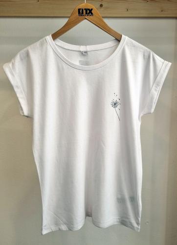 (w) T-Shirt TX Pusteblume wei 