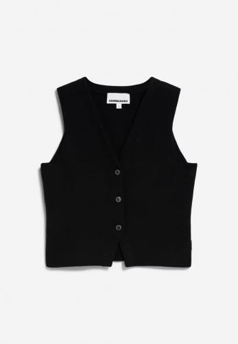 (w) Weste Armedangels Malkaa black 