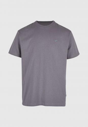 T-Shirt Cleptomanicx Ligull Boxy 2 lava smoke