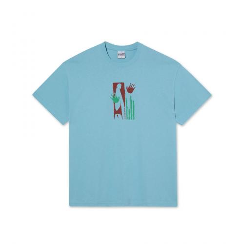 T-Shirt Polar Sitting Hands sky blue