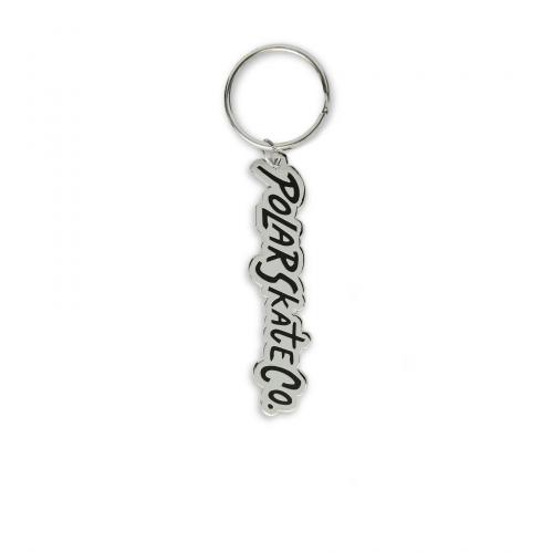 Schlsselanhnger Polar Surf Logo silver black