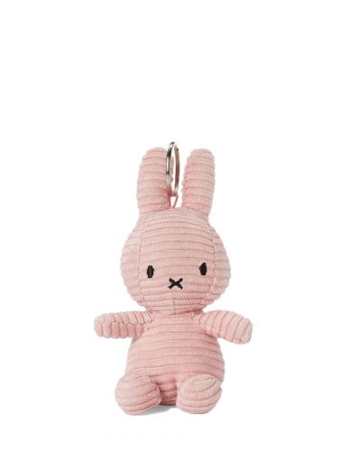 Miffy Keychain Corduroy pink 10cm