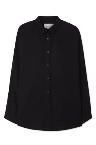 (w) Hemd Aveny Amber Tencel black 