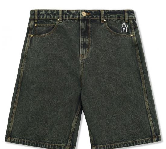 Short Butter Goods Lock washed ivy