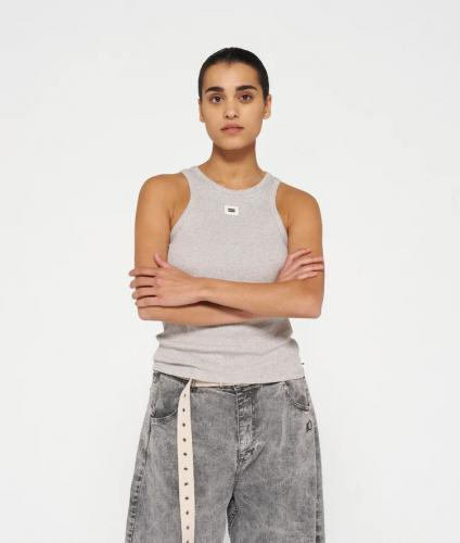 (w) Top 10Days Rib light grey 