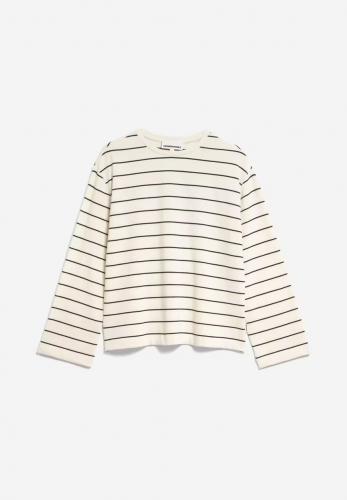 (w) Longsleeve Armedangels Marynaa oatmilk black
