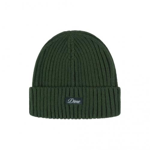 Beanie Dime Cursive Fold forest