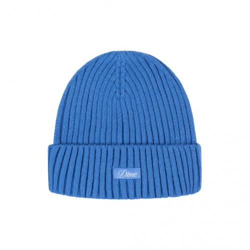 Beanie Dime Cursive Fold sky blue
