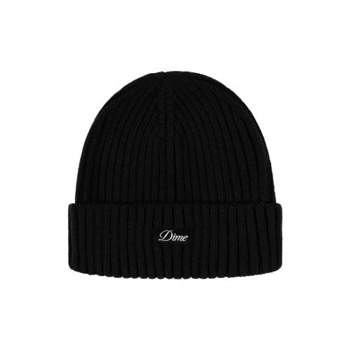 Beanie Dime Cursive Fold black
