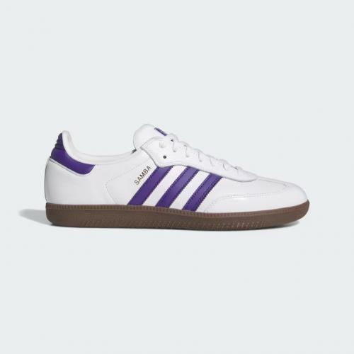 Schuh Adidas Samba ADV white purple