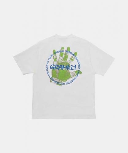 T-Shirt Gramicci Climbers Hand white