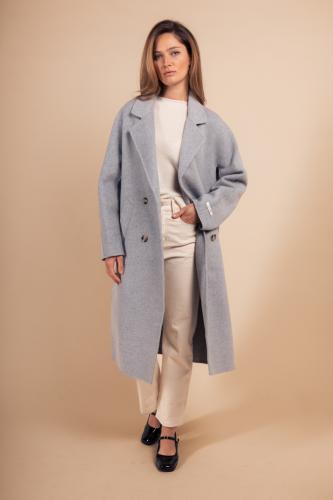 (w) Mantel YS721 grau