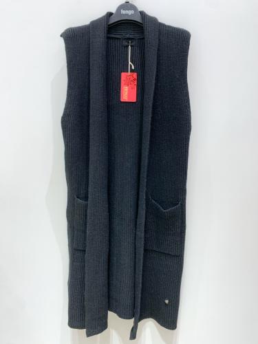 (w) Strickweste 23216H schwarz