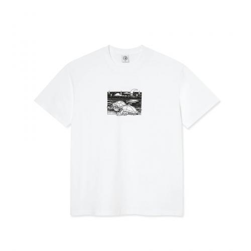 T-Shirt Polar Skate Co. Turtle Town white 