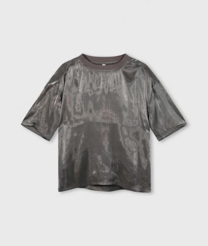 (w) T-Shirt 10Days Shiny silver 