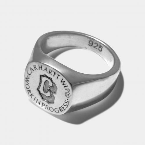 Ring Carhartt WIP Varsity Signet silver
