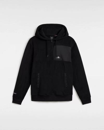 Hooded Vans Polartec black